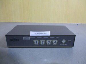 中古 FUJITSU KVM SWITCH FS-1004AT (JAVR60417C091)