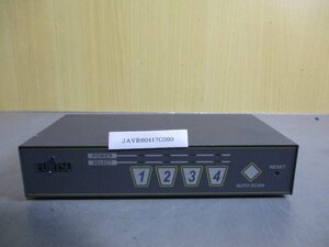 中古 FUJITSU KVM SWITCH FS-1004AT (JAVR60417C090)