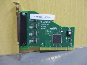 中古 CONTEC COM-4CL-PCI NO.7362A シリアル通信 PCI ボード (CAPR60418D016)