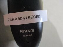 中古KEYENCE BL-N70V ハンディバーコードリーダ(JBKR60416E060)_画像5