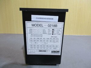 中古アイコーエンジニアリング MODEL-0218B ロードセル用デジタル表示計(JAHR60416B006)