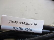 中古IAI　ポジションコントローラー用ケーブル　CB-TB1-C050 3個(JBMR60420E036)_画像4
