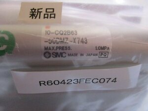 新古 SMC 10-CQ2B63-50DMZ-X743 薄形シリンダ標準形 (R60423FEC074)