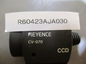 中古 KEYENCE CV-070 画像センサカメラ (R60423AJA030)