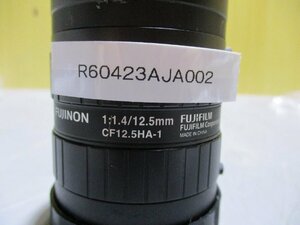 中古 FUJINON 1:1.4/12.5mm CF12.5HA-1 高解像対応レンズ HF-HA-1Sシリーズ (R60423AJA002)