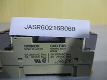 中古 OMRON TERMINAL RELAY G6D-F4B ターミナルリレー 3個 ＜送料別＞ (JASR60216B068)_画像2