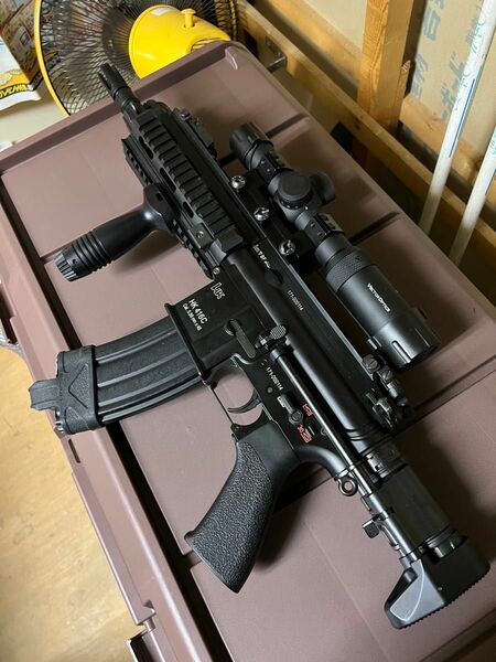 東京マルイ 次世代電動ガンHK４１６C ベクターショートスコープ付き