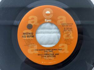  Billy Proctor And Love System - (I'm Gonna) Chop Down That Oak Tree　＜メロディが素晴らしいミッド・ダンサー!!＞