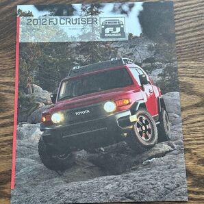 2012 US TOYOTA FJ CRUISER カタログ
