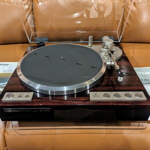 美品 メンテナンス済 新品ダストカバー 新品カートリッジ ビクター QL-Y44F フルオートレコードプレーヤー ダイレクトドライブ クォーツの画像3