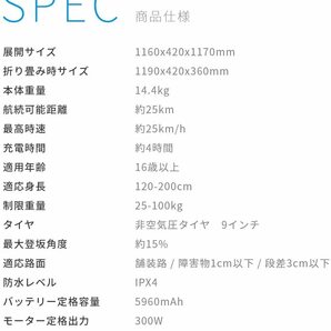 509 1円スタート 外箱汚れのため 訳有品 電動 キックボード Segway-Ninebot セグウェイナインボット E25 キックスクーターの画像8