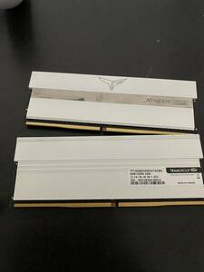 Team ARGB WHITE（発光型） DDR4 3600Mhz(PC4-28800) 8GBx2枚(16GBkit)