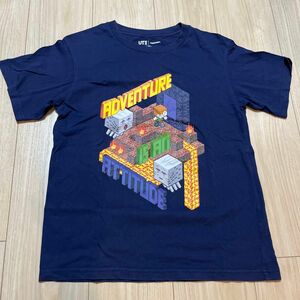 ユニクロ Tシャツ UNIQLO 半袖Tシャツ　UT マインクラフト　マイクラ　Minecraft 150