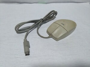 NEC純正　PC-98用マウス　丸型　mini Din 9ピン　LZB2303353　バスマウス