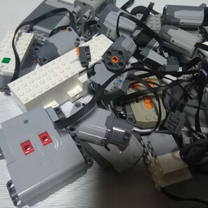 LEGO パワーファンクション エデュケーション モーター リモコン バッテリーボックス 等 パーツ 大量まとめてセット レゴブロックの画像4