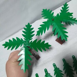 LEGO ヤシの木 植物 パーツ 大量まとめてセット レゴブロックの画像5