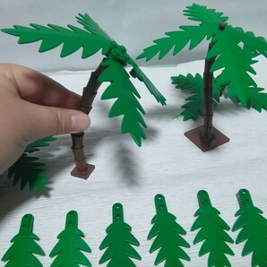 LEGO ヤシの木 植物 パーツ 大量まとめてセット レゴブロックの画像4