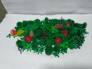 LEGO　植物　葉っぱ　草　木　パーツ　大量まとめてセット　レゴブロック