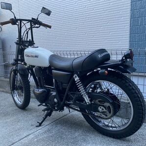 カワサキ TR250cc カスタム バイク 自賠責付き 純正マフラー有りの画像2