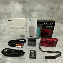 ニコン Nikon COOLPIX S6100 レッド｜コンパクトデジタルカメラ_画像1