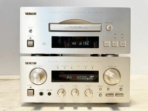 TEAC　STEREO RECEIVER/ステレオレシーバー/アンプ　AG-H500/7連奏チェンジャーCDプレーヤー　PD-H500i　2台セット