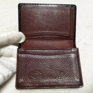 展示品 シェルコードバン カードケース 馬革 1円～ ホーウィン ブラック 名刺入 グレンフィールド HORWEEN SHELL CORDOVAN 無料匿名配送♪の画像3