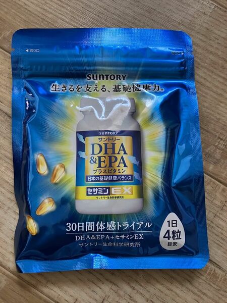 サントリー DHA EPA プラスビタミン セサミンEX サプリメント SUNTORY セサミン EX 30日分 120粒