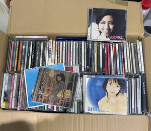 まとめて段ボール一箱！古い古いJ-POP　中古CD枚数不明