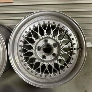 当時物！ BBS RS299 RS321 メッシュ 17インチ 8J+45 9J+40 PCD114.3 5穴の画像4