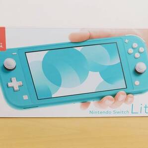 （送料無料）（未使用）Nintendo Switch Lite 任天堂 スイッチ ライト ターコイズ 2024/4/24購入 店舗印有 HDH-S-BAZAA 本体の画像1