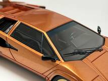 ＜限定数30個＞メイクアップ製 アイドロン 1/43 - EM432G - Lamborghini カウンタックLP400S 1980 リアウイング付 _画像3