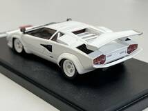 メイクアップ製 アイドロン 1/43 - EM148C - Lamborghini カウンタックLP400S U.S.モディファイドカー 赤内装色_画像6