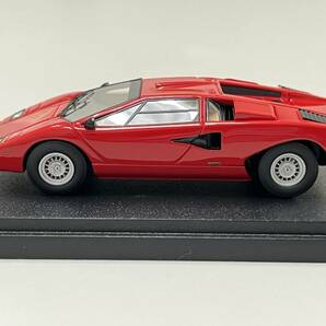 メイクアップ製 アイドロン 1/43スケール - EM167 I - Lamborghini カウンタック LP400（1974年）タン内装の画像8