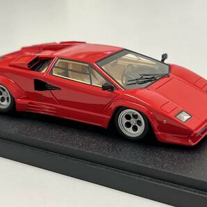 1/43 メイクアップ製 アイドロン - EM141 Q - Lamborghini カウンタック LP500 クアトロバルボーレ (1985年) ウイング無タイプの画像2