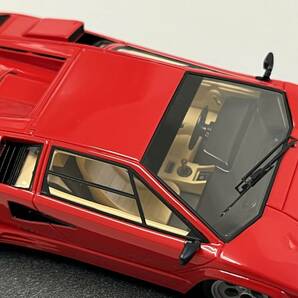 1/43 メイクアップ製 アイドロン - EM141 Q - Lamborghini カウンタック LP500 クアトロバルボーレ (1985年) ウイング無タイプの画像3