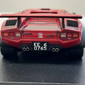 1/43 メイクアップ製 アイドロン - EM158A - ウォルターウルフ Lamborghini カウンタック LP400/500S (1975年仕様) S/N1120148の画像7