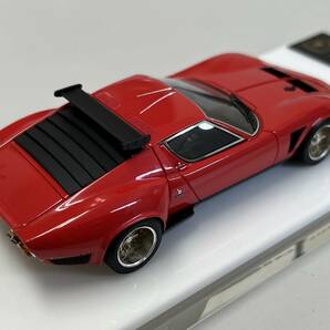 1/43 メイクアップ製 アイドロン - EM171 - Lamborghini イオタ SVR Ch.3781 (1975年) Italian Redの画像6