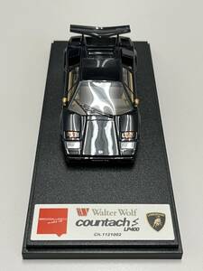 メイクアップ製 - EM127A - 1/43 Lamborghini Countach LP400S Prototype ”Walter Wolf プロトタイプオリジナル仕様”(1977)