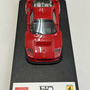 メイクアップ製 アイドロン 1/43 - EM025 - FERRARI F40 Test Monza 1989の画像1