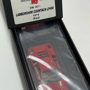 メイクアップ製 アイドロン 1/43スケール - EM167 I - Lamborghini カウンタック LP400（1974年）タン内装の画像10