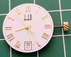 dunhill　ダンヒル　レディース　デイト　ムーブメント等　ジャンク品