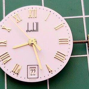 dunhill ダンヒル レディース デイト ムーブメント等 ジャンク品の画像1