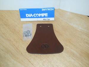  dia competition ENEsi black. leather made mud flap new goods 