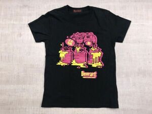 Deorart ディオラート Y2K 00s ネオグランジ ゴス ロック モード 歌舞伎町 古着 ビッグプリント 半袖Tシャツ レディース コットン100% M 黒