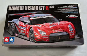 ★★TAMIYA SUPER GT プラモデル【1/24スポーツカーシリーズ☆XANAVI NISMO GT-R(R35)No.308 24308】日産ニスモ／未組み立て／箱潰れ難あり