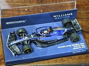 ウィリアムズ レーシング FW44 #45 N.デ・フリース 2022 イタリアGP 1/43 PMA 417221645