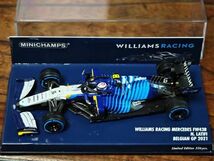 ウィリアムズ レーシング FW43B #6 N.ラティフィ 2021 ベルギーGP 1/43 PMA 417211306_画像3