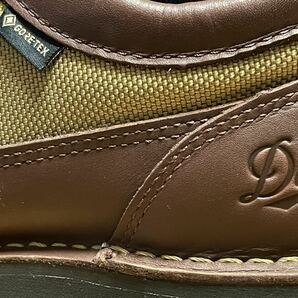 DANNER FIELD LOW ダナー フィールド ロー US9 JP27cm D.BROWN / BEIGE D121008 GORE-TEX ゴアテックス マウンテンブーツ ビブラムソールの画像6