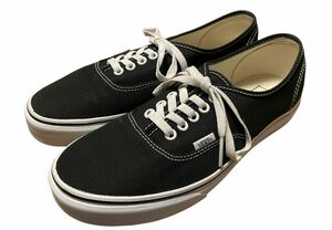 VANS AUTHENTIC バンズ オーセンティク ブラック 黒 US9 27cm USA企画 スケート era