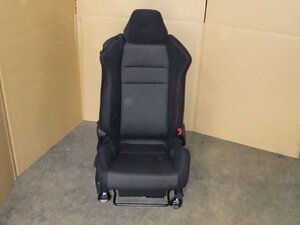 H21997 BRZ 後期 ZC6 運転席Seat ドライバーSeat Airbag欠品 布 赤ステッチ 86 ZN6[ZNo:06001645]